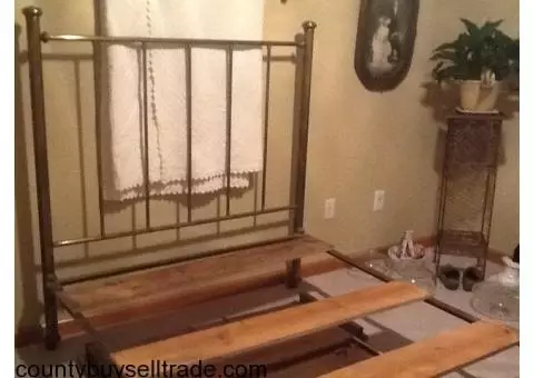 Antique Brass Bed Frame